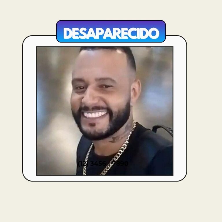 EM CUSTÓDIA FAMILIARES BUSCAM POR JOVEM DESAPARECIDO