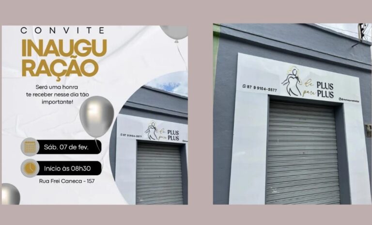DE PLUS PARA PLUS: SERTÂNIA GANHA PRIMEIRA LOJA DE MODA FEMININA PLUS SIZE COM INAUGURAÇÃO NESTE SÁBADO (7))