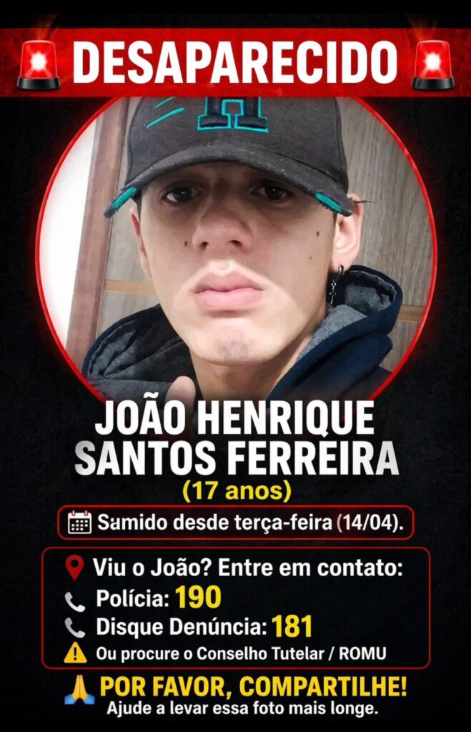 2b0fdcf14a3d41329eec2224ff0bb2e8-659x1024 Adolescente está desaparecido há mais de uma semana em Sertânia